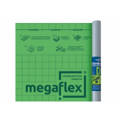 Пленка гидроизоляционная подкровельная Megaflex Standard D, 1.5м, 70м2